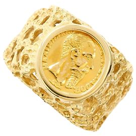 Autre Marque Gelbgolder Ring in 10K und 14K Golden