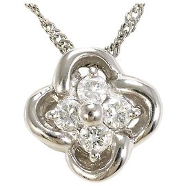 Autre Marque Colar de platina e diamantes Outro