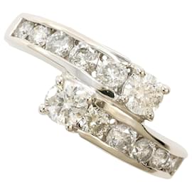 Autre Marque PT900 Platinring mit Diamant Andere
