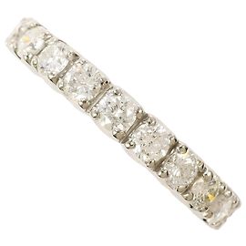 Autre Marque Platinring mit 1.00ct Diamant Andere