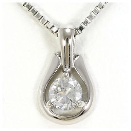 Autre Marque Colar de platina PT900 e diamantes Outro