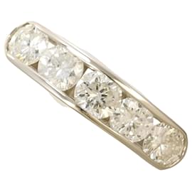 Autre Marque Platin 900 Ring mit Diamant Andere
