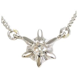 Autre Marque Platin-Diamant-Halskette Andere