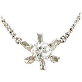 Autre Marque Platinhalskette mit Diamant Andere
