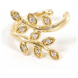 Autre Marque 10K Yellow Gold Diamond Earcuff Golden