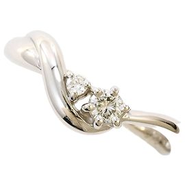 Autre Marque Platinring mit Diamant Andere