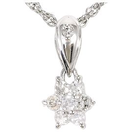 Autre Marque Colar de platina PT900 com diamante Outro