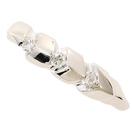 Autre Marque PT900 Platinring mit 0.08ct Diamant Andere