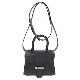Borsa Delvaux Brillant Box Calf Nero