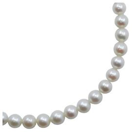 Autre Marque Collar de plata y perlas Plata