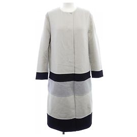 Abrigo Christian Dior 100% Cachemira Castaño Negro Gris Púrpura