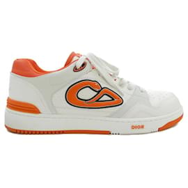 Baskets Dior Blanc Orange