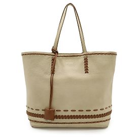 TOD'S Gipsy Leder Tote Bag Braun Beige