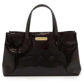 Sac à main Louis Vuitton Wilshire PM Monogram Vernis Violet