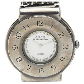 Seiko Avenue Edelstahl Weiß