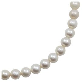 Autre Marque Collier en argent et perles Argenté