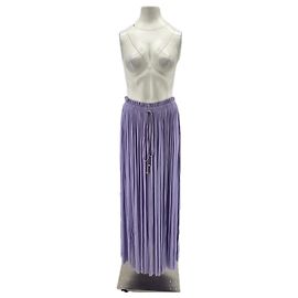 Autre Marque Saia longa de seda roxa HANNE BLOCH Roxo