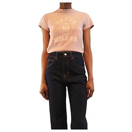 Prada T-shirt Lilac distressed logo - taille XS Violet