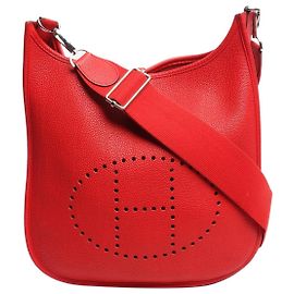 Hermès Sac Evelyne rouge Rouge