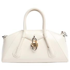 Givenchy Mini bolso de hombro Antigona Stretch blanco Blanco