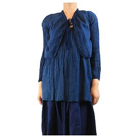 Autre Marque Set con canotta e giacca blu navy - taglia L Blu navy