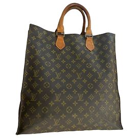 Louis Vuitton Sac Cabas Monogram Marron Monogramme