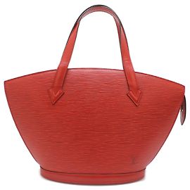 Borsa da donna Louis Vuitton Saint Jacques PM Rosso