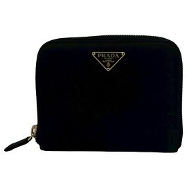 Cartera Bi-Fold Prada en negro Negro