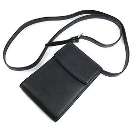 Borsa a tracolla porta telefono Balenciaga Ghost Nero