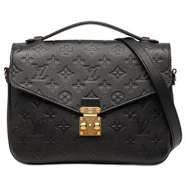 Louis Vuitton Pochette Metis Monogram Empreinte preto Preto