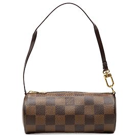 Louis Vuitton Pochette Papillon Damier Ebene marrone Marrone
