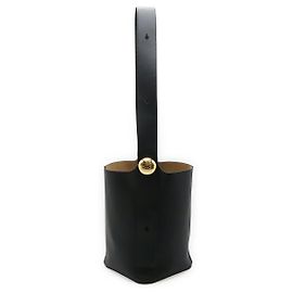 Sac seau Loewe Pebble Medium Noir Noir