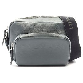 Bulgari Borsa a tracolla camera in pelle Bvlgari Verde Verde