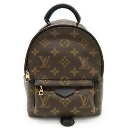 Louis Vuitton Monogram Palm Springs Mini Backpack Brown