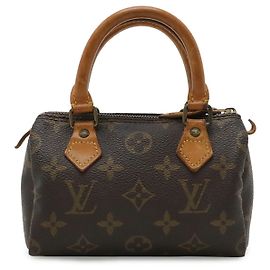 Bolsa Louis Vuitton Monogram Mini Speedy Marrom
