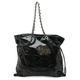 Sac cabas Chanel Coco Mark Bonbon Noir