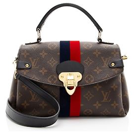 Borsa Georges BB in Canvas Monogram Louis Vuitton Blu