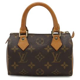 Bolsa Louis Vuitton Monogram Mini Speedy Marrom
