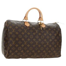 LOUIS VUITTON Bolsa Monogram Speedy 40 M41522 LV Auth am11695V Monograma