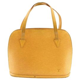Louis Vuitton Cabas jaune Jaune
