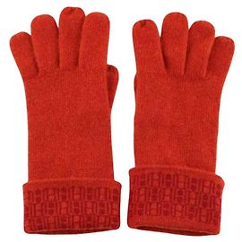 Hermès Luvas vermelhas Vermelho