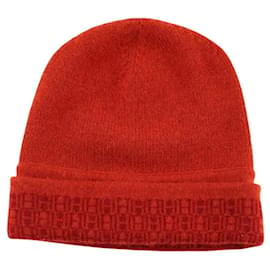 Hermès Rote Mütze Rot