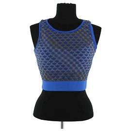 Gucci Blaues Sportoberteil Blau