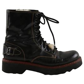 Dr. Martens Botas negras con cordones Negro