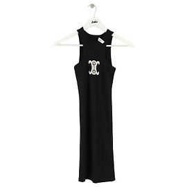 Céline Schwarzes Kleid Schwarz