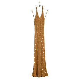 Robe Sandro en coton camel Camel