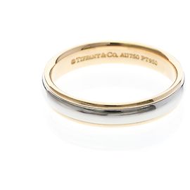 Tiffany & Co Anillo Tiffany Together Milgrain en oro rosa y platino Plata Dorado