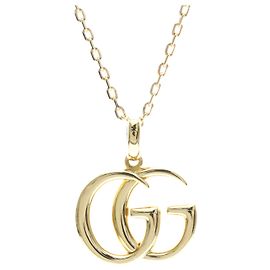 Colar Gucci Double GG Dourado
