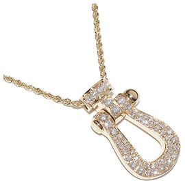 Autre Marque Collier pendentif FRED Force 10 Au750 Diamond Doré