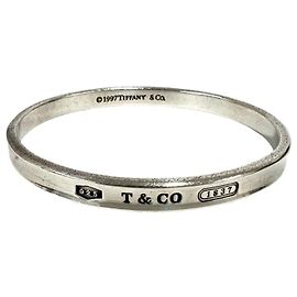 Tiffany & Co. Vintage Narrow Bangle Silvery